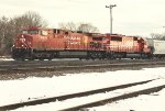 Westbound manifest approaches the connection